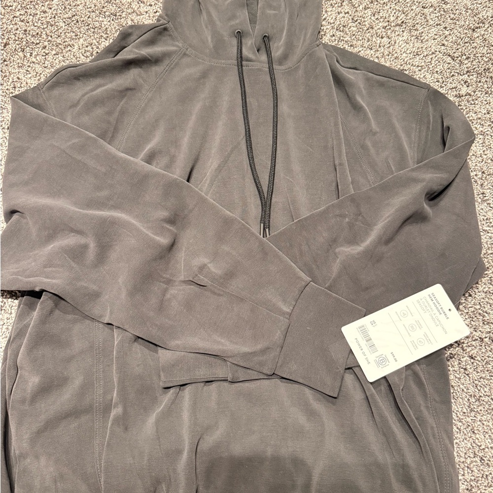 Athleta Gray Hooded Sweatshirt